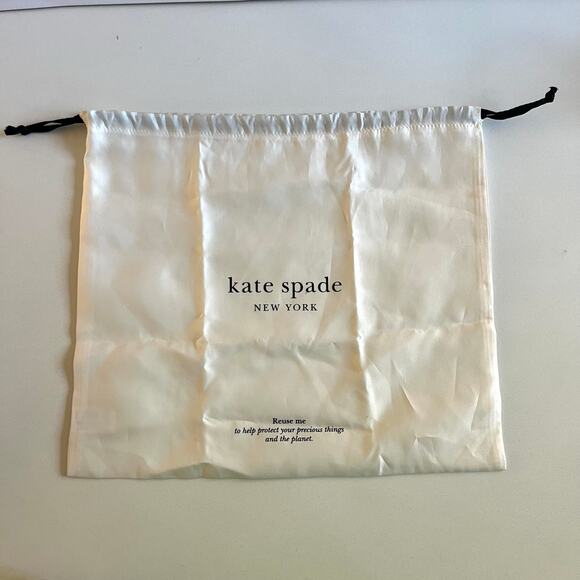 KATE SPADE + DUST BAG, Ava Color Block, Pebbled Leather Crossbody, Shimmer Pink - Picture 7 of 12